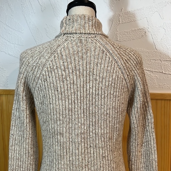 Joseph Turtleneck Ribbed Knit Split Hem Pullover Sweater Sz-S - Picture 6 of 13